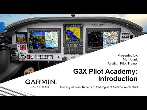 G3X Pilot Academy: Introduction