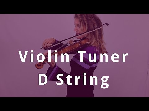 Violin Tuning: D String Sound