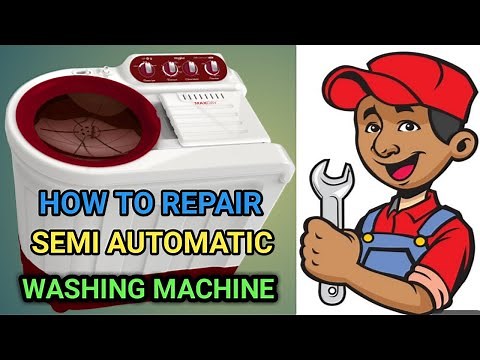 How To Repair Semi Automatic Washing Machine|| Repair Whirlpool Washing Machine?वाशिंग मशीन ठीक करें