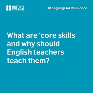 10K views · 241 reactions | Chris Sowton talks about the advantages of teaching core skills in English lessons. You can find full details of the Language for Resilience series of online modules and register for free on this page: https://bit.ly/Core-skills | TeachingEnglish - British Council | Facebook