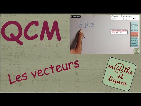 MCQ: Vectors - Second year