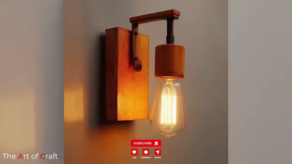 120+ Wooden Wall Mounted Lighting Ideas | Rustic, Modern & DIY Wall Lamp Designs