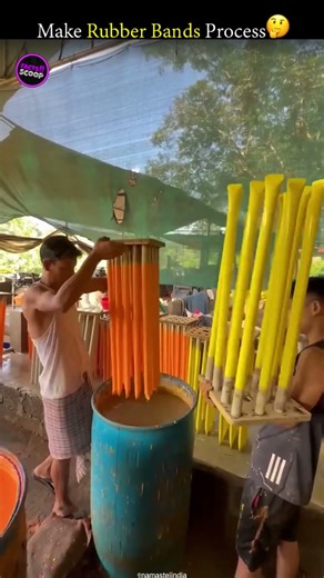 Rubber Band Manufacturing😲