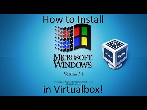 Windows 3.1 - Installation in Virtualbox (2018)