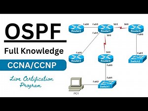OSPF Routing Complete Guide And Advanced Lab With real Images ||A Big Lab For OSPF Routing | Live