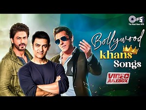 Bollywood Khans Hit Songs | Shah Rukh Khan, Salman Khan, Aamir Khan | Bollywood 90's Video Jukebox
