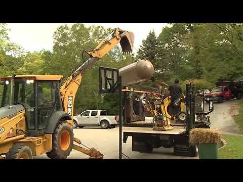 Propane Tank Install