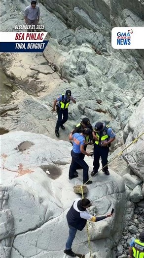 PNP at SOCO, nagsagawa ng re-enactment sa lugar kung saan nahulog umano... | GMA Integrated News