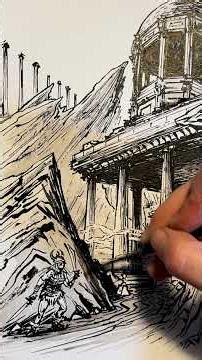 You've heard of ink wash, but what is it? #comics #manga #artist