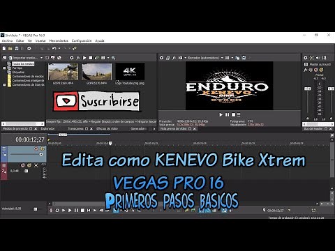 VIDEO TUTORIAL VEGAS PRO 16(Primeros pasos con Vegas Pro 16)