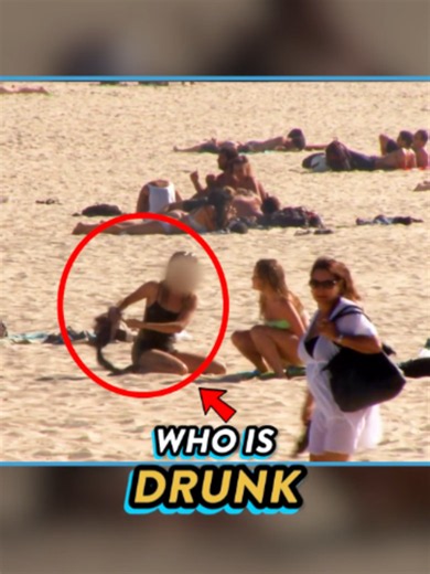 She's becoming a nuisance on the beach 😤 #bondirescue #lifeguard #beach #fyp