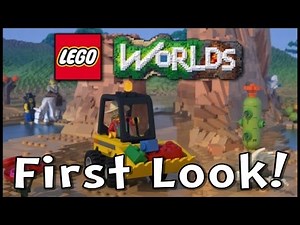 LEGO Worlds Gameplay First Look! (EXPLORE! DISCOVER! CREATE!)