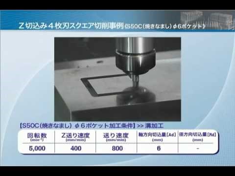 超硬エンドミル CZSシリーズ