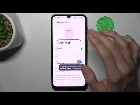 How to Add Or Remove Magnification on SAMSUNG Galaxy A15