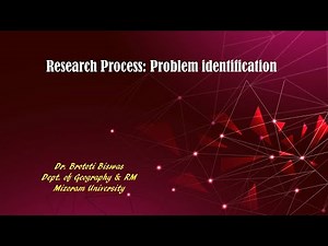 Research Process: Problems & identification