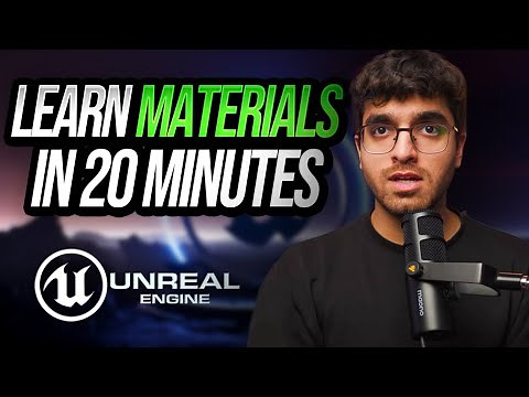 Materials for Beginners in Unreal Engine 5.6 - Learn How to Make PBR Materials in 20 Minutes