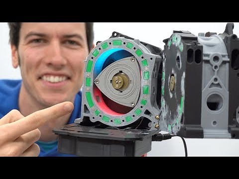 This 3D Printed Rotary Engine Is Genius - Mazda RX-7