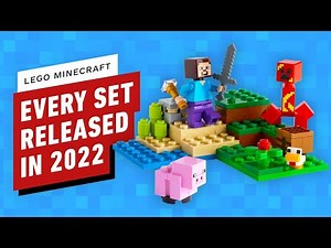 Every LEGO Minecraft Set Released in 2022