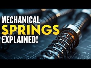 Mechanical Springs Explained Types, Design & Applications Engineering Guide 🚀🔧