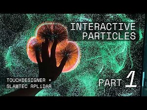 Interactive Particles with Slamtec LiDAR | TouchDesigner Tutorial (Part I)