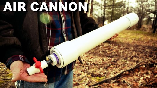 How to Make a Powerful Coaxial Piston Cannon from Hardware Store Parts