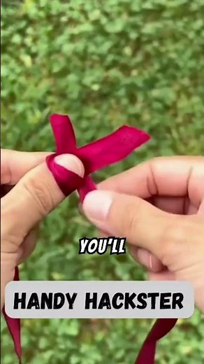 "Master the Simplest Way to Tie a Ribbon (Works for Strings, Ropes & More!)"