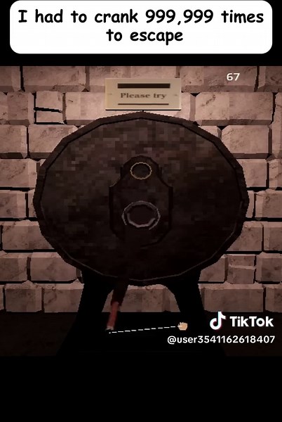 I had to crank 999,999 times to escape#Im#Cade#foryou#viral | cranks