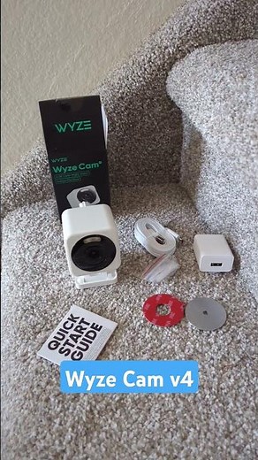 Wyze Cam V4 - Easy Setup, Color Night vision and cheap