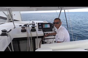 Discover the ease of tacking single handedly on a Leopard 45. | Leopard Catamarans