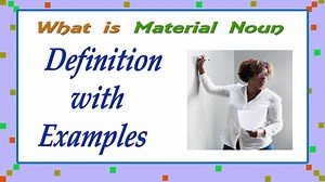 3K views · 91 reactions | What is material noun - Definition with...