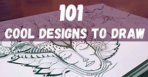 101 Awesome Drawing Designs: Easy and Exciting Ideas for Creative Fun! - Artsydee - Drawing, Painting, Craft & Creativity