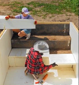 Cheap and easy way to built a swimming pool in your backyard! | Green Bean