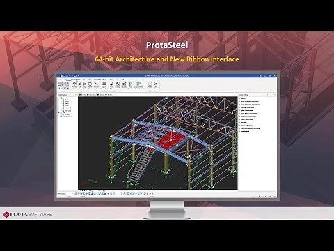All-In-One Steel Detailing and Steel Connection Design Software: ProtaSteel 2022