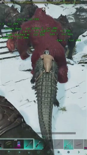 Megapithecus boss fight! #dinosaur