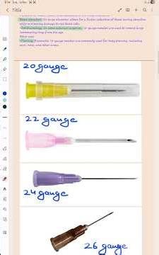 type of needles | Use of Needles #paramedical #shorts #trending #viral #science #education