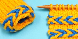 Latvian Braid in Three Simple Steps - 10 rows a day