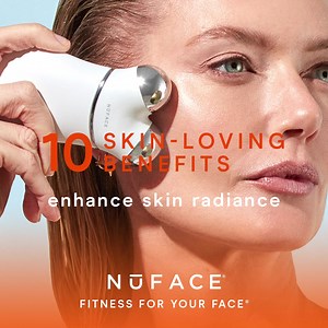 57 reactions | NuFACE® TRINITY+: Elevate, sculpt, and tighten! ⚡️ Experience the benefits of FDA-Cleared microcurrent technology. | NuFACE | Facebook