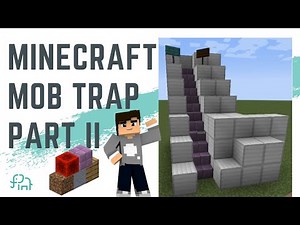 How to Build a Minecraft Mob Traps - Part II | Beginner Minecraft Building Tutorial
