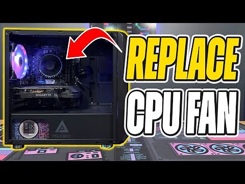 How To Replace Intel CPU Fan