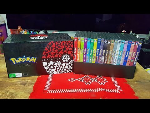 Unboxing: Pokemon Ultra Collection DVD Set - Seasons 1 - 20