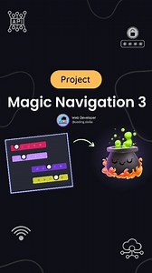 Magic Navigation Menu 3 Using HTML CSS 😎 Cool Navigation Bar 🤯 🔥 Source Code Available in GitHub & Telegram Link in bio 🫶🏻 !! FOLLOW US TO LEARN CODING !! Follow for more @coding.stella 💙 Tags Your Friends 😉 Don't forget Like ♥️ and share 💬 Save for future references 📖 If you found this content useful, please tap the ♥️ icon and give me a follow. I would greatly appreciate it. Also, if you have any feedback, questions or concerns, let me know in the comments section 💬. Thanks ☺️ ******