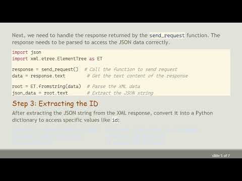 Accessing JSON Responses in xmlns Namespace Web Services Using Python