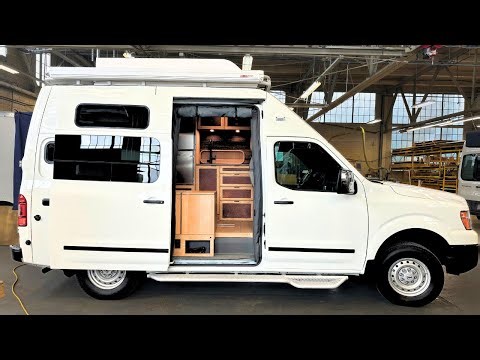They Built a Home in a Nissan Van!