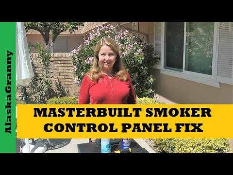 Fix Masterbuilt Smoker Control Panel Won't Stay On Clicks Won't Turn On