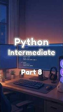 Python Intermediate | Part 8 #cybersecurity #python #pythonprogramming #pythontutorial #tutorial