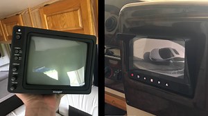 Replacing The Backup Camera Monitor On My Class A Motorhome - HappilyRV