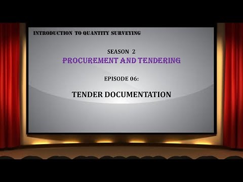 S02E06 Tender Documents