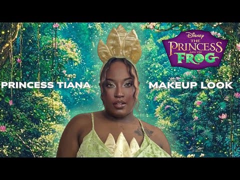 Princess Tiana Makeup Look 👑 | In full details