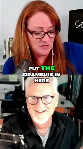 Rusty Nail Cocktail: Scotch, Drambuie, and Deliciousness! #shorts