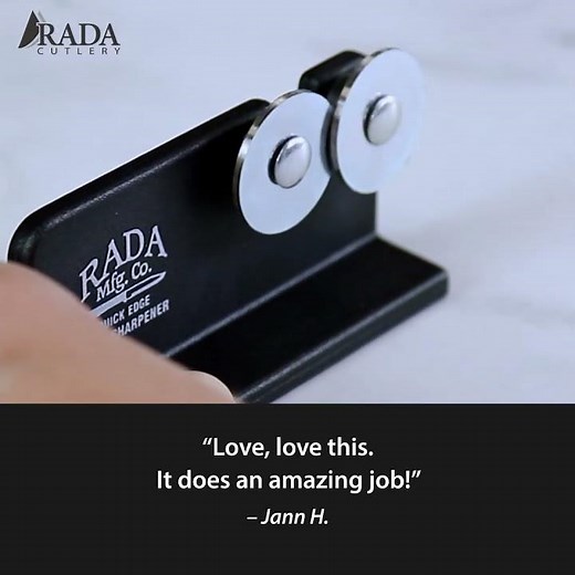 Rada Cutlery Quick Edge Knife Sharpener - 100% USA Made